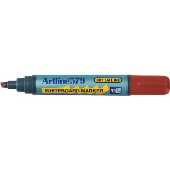 ARTLINE 579 WHITEBOARD MARKER 5MM CHISEL NIB BROWN Bx12