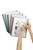MARBIG REFILLABLE DISPLAY BOOK Clearfront A4 20 Pocket Assorted (Each)