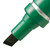 Pentel N60 Permanent Marker Chisel Point 2.5-5.5mm  Green, Box of 12