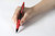ARTLINE IKONIC 8410 BALL PEN Retractable Medium Red, Pk12