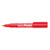 Pentel NN50 Green Label Permanent Marker Bullet Point 1.1mm Red, Box of 12