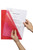 MARBIG LETTER FILES A4 Poly Red, Each