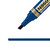 Pentel N860 Permanent Marker Chisel Point 1.5-4.5mm Blue, Box of 12