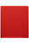 MARBIG CLEARVIEW INSERT BINDER A4 3D RING 38MM RED