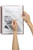 MARBIG REFILLABLE DISPLAY BOOKS Clear Front Maroon Back A4 20 Pocket
