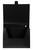 MARBIG POLYPROPYLENE BOX FILES WITH BUTTON BLACK 2009802