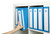 MARBIG ENVIRO DELUXE BINDERS Wide Cap A4 2D Ring 50mm Blue