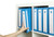 MARBIG ENVIRO DELUXE BINDERS Wide Cap A4 3D Ring 50mm Blue