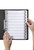 MARBIG PLASTIC BLACK/WHITE TABBED MANILLA DIVIDERS 1-10 Tab A4 Black/White