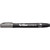ARTLINE SUPREME PERMANENT MARKERS Permanent Grey, Pk12