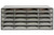 MARBIG LITERATURE SORTER 20 Comp. Grey