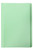 MARBIG COLOURED MANILLA FOLDER FOOLSCAP Light Green 1108129 (Box of 100)