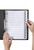 MARBIG PLASTIC BLACK/WHITE TABBED MANILLA DIVIDERS 1-12 Tab A4 Black/White