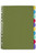 MARBIG PROFESSIONAL SERIES VIEW TAB DIVIDERS 10 Tab Coloured A4 Extra Wide