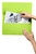 MARBIG SLIMPICK DOCUMENT WALLET FOOLSCAP MANILLA GREEN
