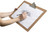 MARBIG MASONITE CLIPBOARD A3 Large Clip
