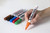 ARTLINE 500A WHITEBOARD MARKER Med Bullet 6 Colours Assorted BOX12