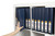 MARBIG ENVIRO CLEARVIEW INSERT BINDERS A4 2D Ring 25mm Blue