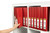 MARBIG ENVIRO CLEARVIEW INSERT BINDERS A4 3 ring 25mm Red
