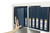 MARBIG ENVIRO CLEARVIEW INSERT BINDERS A4 2 RING 38mm Blue