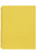 MARBIG DISPLAY BOOK - REFILLABLE A4 YELLOW