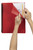 MARBIG REFILLABLE DISPLAY BOOK A4 40 Pocket Red
