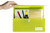 MARBIG POLYPICK WALLETS A4 Heavy Duty Wallet Lime