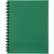 SPIRAX 511 HARDCOVER NOTEBOOK  225x175mm 200Pg Green
