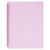 MARBIG REFILLABLE DISPLAY BOOK 20 POCKET INSERT COVER LIGHT PINK