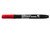 ARTLINE SUPREME PERMANENT MARKER CHISEL RED BX12