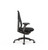 ACAMA Stylish High Back Office Chair With Synchro Mechanism and Arms in Black Colour and Black Frame, Each
