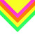 Quill Fluoro Board A3 - Assorted, Pack of 5