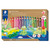 Staedtler 140 Noris Junior 3-In1 Pencils, Pack of 18