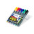 Staedtler 350 Lumocolor Permanent Marker Chisel, Wallet of 6 Assorted Art Colours