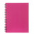 SPIRAX 512 HARDCOVER NOTEBOOKS  A4 200Pg Pink