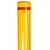 Yellow In-Ground 90mm Bollard