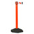 Retractable Belt Barrier Red Post - Red/White