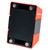 Magnetic Wall Mount Retractable Barrier - Red/White