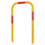 Pedestrian Bicycle Holding Rail - In Ground