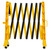 Expandable Safety Barrier Plastic - 3500mm With Wheels