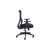 Ava Black Arms Chair Upto 135Kg with 10 Year Warranty, Each