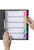 MARBIG FLURO TAB DIVIDERS A4 5 Tab Rein Board White
