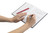 MARBIG A5 NOTEBOOK HARD COVER RED & BLACK A5 200PG