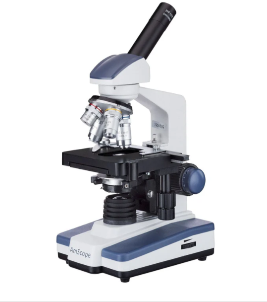 Monocular LED microscope - 40X to 1600X magnification - 700123