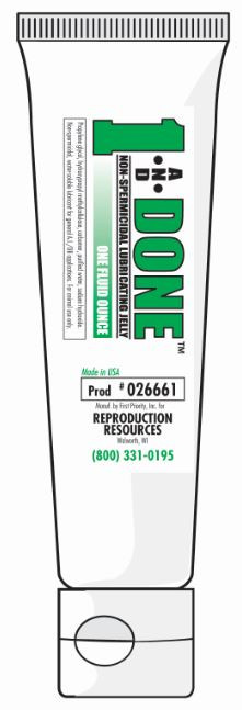 One-and-Done™ Lubricating Jelly - 1 oz - 1026661