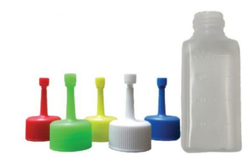 RP Select - Square Semen Bottles w/Resealable Twist-Off Caps - 85 ml - 600/case