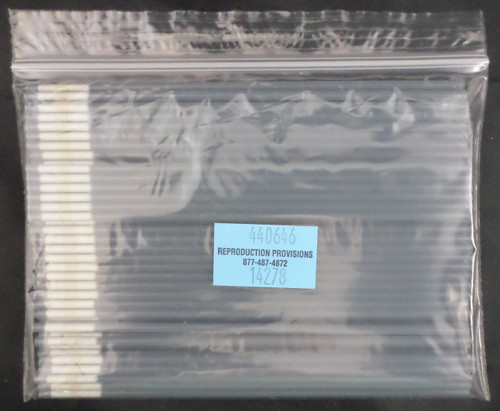 1/2cc Straw with Wick and Powder - Gray - 440646