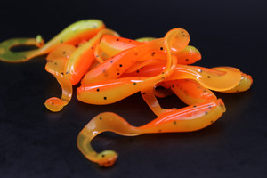 Elevate your fishing strategy with our 1.75-Inch Curly Kicker Crappie Plastic Fishing Lure. Designed specifically for crappie fishing, this lure features a dynamic curly kicker tail that produces irresistible, erratic movements in the water. Constructed from premium plastic, this durable lure is perfect for attracting crappie and other freshwater species, ensuring you get the most out of every fishing trip.