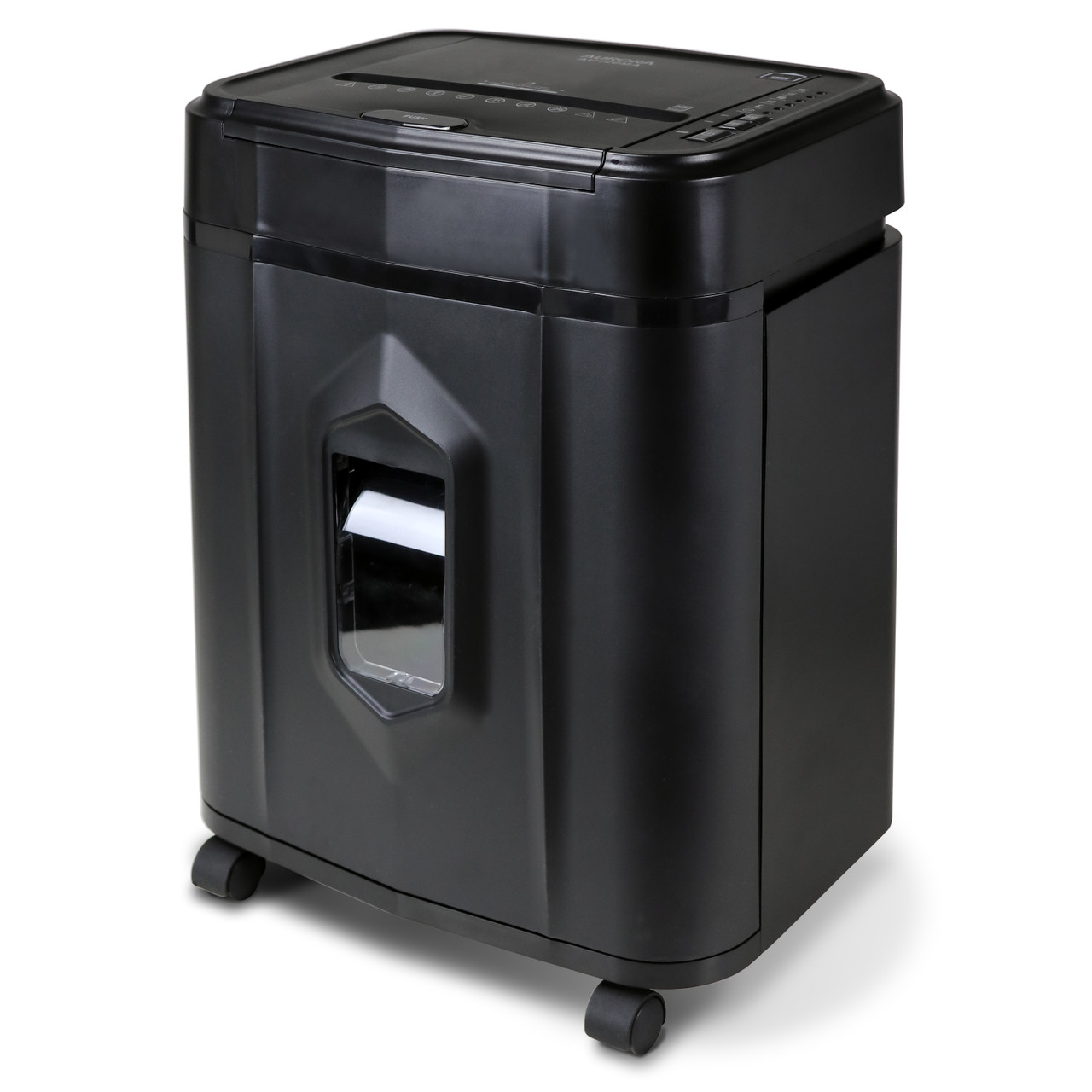 Aurora AU120MA 120-Sheet Auto Feed Micro-Cut Paper Pullout Basket