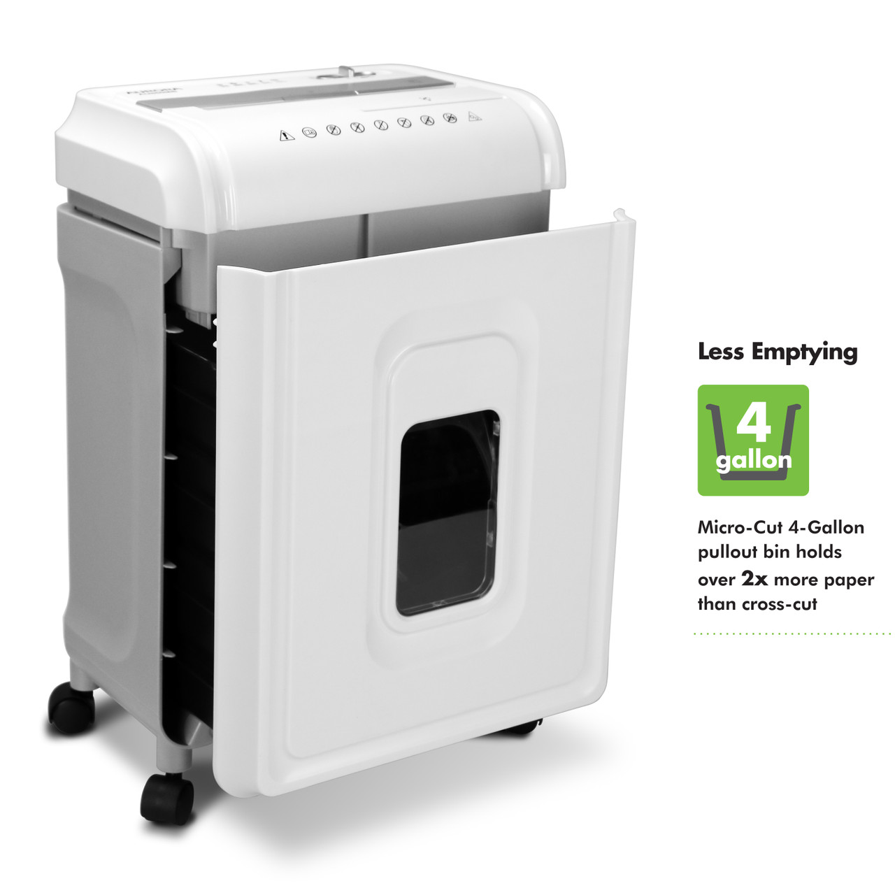 Aurora AU860MB High-Security 8-Sheet Micro-Cut Pullout Basket